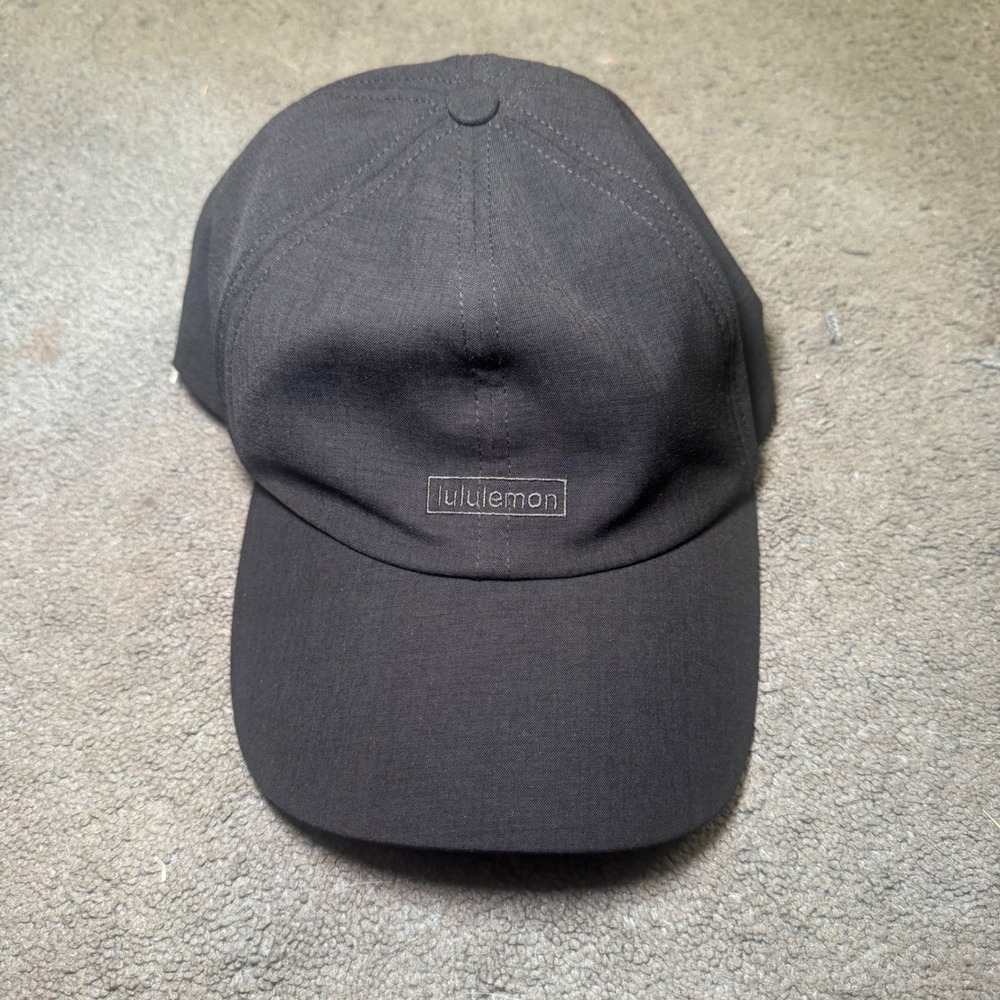 Lululemon Baller Hat Soft Black Adjustable Baseball Cap LW9DO0S O/S